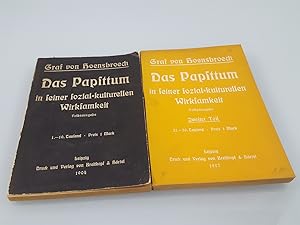 Seller image for Konvolut 2 Bcher: Das Papsttum in seiner sozial-kulturellen Wirksamkeit in 2 Bnden for sale by SIGA eG
