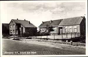 Bild des Verkufers fr Ansichtskarte / Postkarte Nootdorp Sdholland Niederlande, School m. d. Bijbel zum Verkauf von akpool GmbH