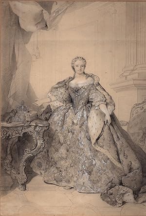 Marie Théreze Raphaelle (sic), infante d'Espagne, Dauphine de France morte en 1746.