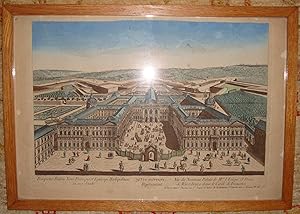 79è vue d'optique représentant Vue du nouveau Palais de Mgr l'évêque et Prince de Wutzbourg dans ...