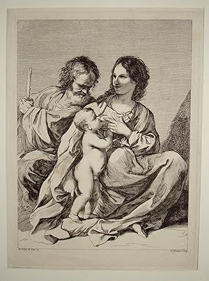 La Vierge allaitant, Joseph à ses côtés