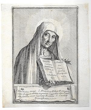 Sainte Françoise veuve romaine .