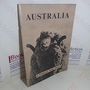 Image du vendeur pour Australia : A Financial Times Survey mis en vente par BookAddiction (ibooknet member)