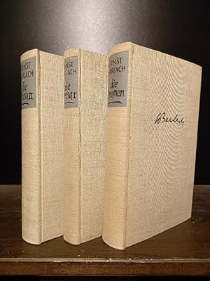 Das dichterische Werk. In drei Bänden. [Von Ernst Barlach]. Band 1: Die Dramen; Band 2 und 3: Die...