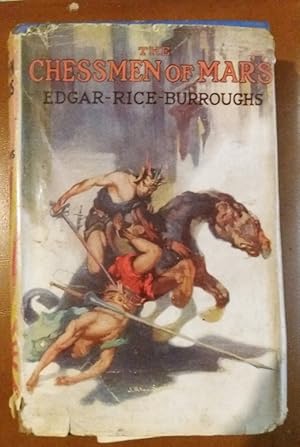 Image du vendeur pour THE CHESSMEN OF MARS Methuen 1935 JAQUETTE Dust Jacket mis en vente par CARIOU1