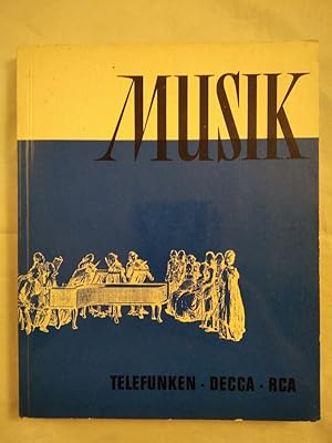 Musik - Telefunken - Decca - RCA Langspielplatten - Katalog 1962.