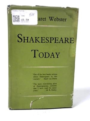 Bild des Verkufers fr Shakespeare Today zum Verkauf von World of Rare Books