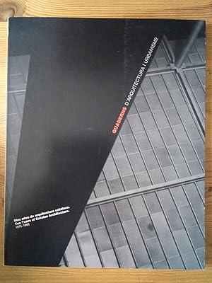 Bild des Verkufers fr Quaderns d'Arquitectura i Urbanisme, 164, 1985. Diez aos de arquitectura catalana, 1975-1985. Ten years of Catalan Architecture zum Verkauf von Vrtigo Libros