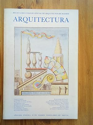 Image du vendeur pour Arquitectura. Revista del Colegio Oficial de Arquitectos de Madrid, 235, 1982. Especial Madrid mis en vente par Vrtigo Libros