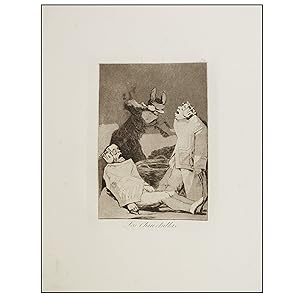 LOS CHINCHILLAS (LOS CAPRICHOS Nº 50, GOYA)