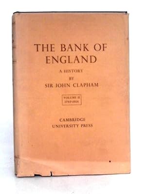 Bild des Verkufers fr The Bank of England, Vol. II zum Verkauf von World of Rare Books