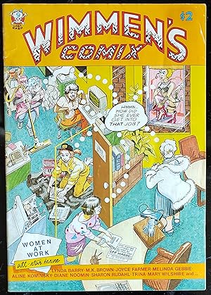 Immagine del venditore per Wimmen's Comix, "Women at Work All-Star Issue" : No. 9 venduto da Shore Books