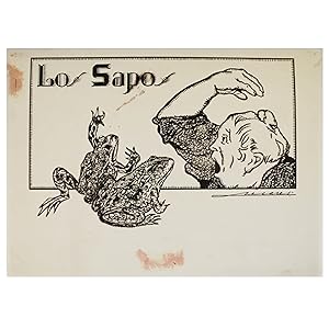 LOS SAPOS - DIBUJO ORIGINAL DE GASPAR BESARES SORAIRE)