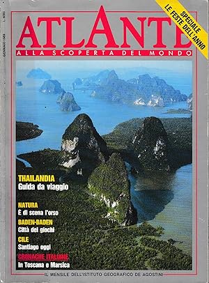 Seller image for Atlante alla scoperta del mondo Gennaio 1989 for sale by Laboratorio del libro
