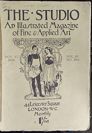 Imagen del vendedor de The Studio An Illustrated Magazine of Fine & Applied Art November 15th 1916 Vol.69 No.284 a la venta por Shore Books