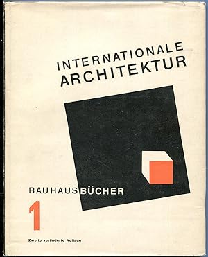 Bild des Verkufers fr Internationale Architektur. Zweite vernderte Auflage [= Bauhausbcher; 1] zum Verkauf von Antikvariat Valentinska