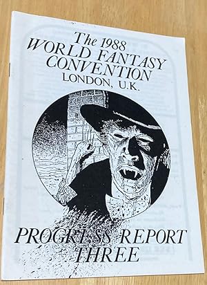 Image du vendeur pour The 1988 World Fantasy Convention London, U.K. Progress Report Three mis en vente par biblioboy