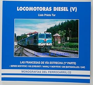 Locomotoras Diesel (V) Las francesas de vía estrecha (1a parte) Series MOP/FEVE 1100 (Creusot/Nav...