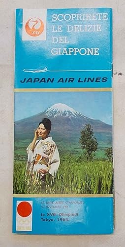 Japan Air Lines. Scoprirete le delizie del Giappone.