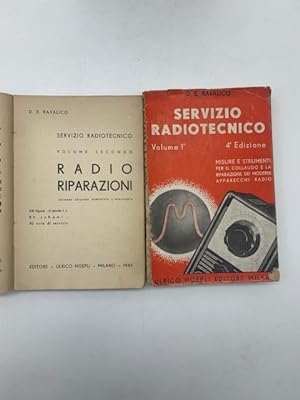 Servizio radiotecnico. Volume primo; volume secondo