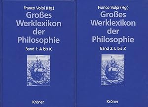 Großes Werklexikon der Philosophie. Herausgegeben von Franco Volpi am Studium fundamentale der Un...