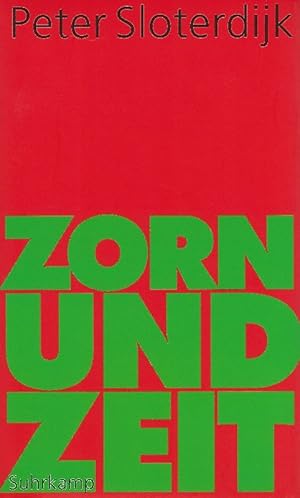 Bild des Verkufers fr Zorn und Zeit. Politisch-psycholgischer Versuch. zum Verkauf von Antiquariat Lcke, Einzelunternehmung