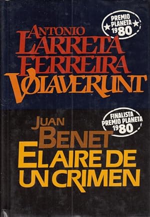 Imagen del vendedor de VOLAVERUNT; EL AIRE DE UN CRIMEN a la venta por Librera Vobiscum