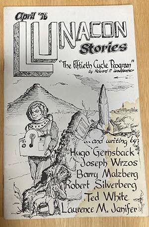 Bild des Verkufers fr Lunacon Stories "The Fiftieth Cycle Program" by Howard P. Leadfeather April '76 zum Verkauf von biblioboy