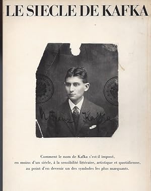 Image du vendeur pour Le Siecle de Kafka - Centre Georges Pompidou, Paris 1984 mis en vente par ART...on paper - 20th Century Art Books