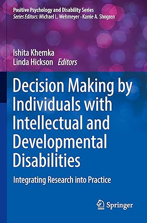 Seller image for Decision Making by Individuals with Intellectual and Developmental Disabilities for sale by moluna