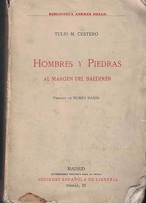 Imagen del vendedor de HOMBRES Y PIEDRAS. Al margen del Baedeker a la venta por Librera Torren de Rueda