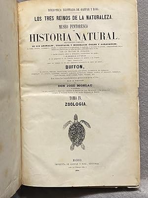 Bild des Verkufers fr MUSEO PINTORESCO DE HISTORIA NATURAL. Tomo IV. Zoologa. Reptiles. zum Verkauf von Auca Llibres Antics / Yara Prez Jorques
