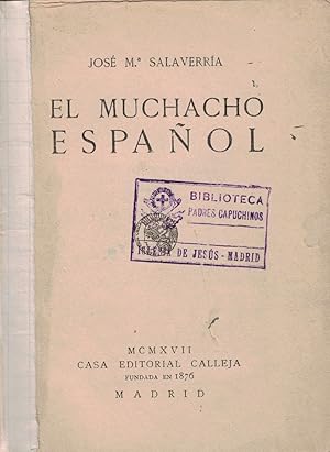 Bild des Verkufers fr EL MUCHACHO ESPAOL zum Verkauf von Librera Torren de Rueda