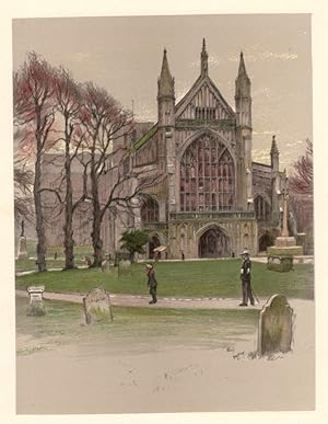 Winchester Cathedral Illustrated by Cecil Aldin