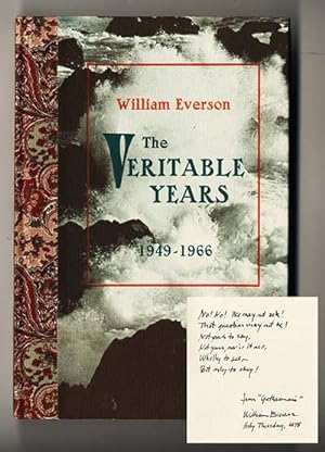THE VERITABLE YEARS 1949-1966. WITH AN AFTERWORD BY ALBERT GELPI