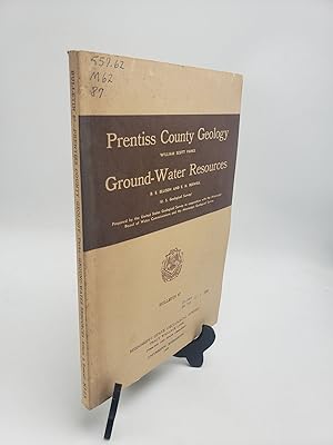 Bild des Verkufers fr Prentiss County Geology: Ground Water Resources (Mississippi Geological Bulletin 87) zum Verkauf von Shadyside Books