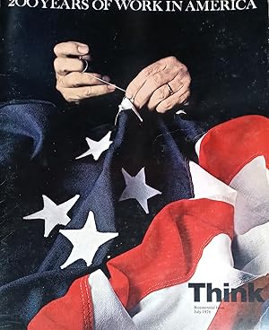 Seller image for 200 Years of Work in America: Think, IBM Magazine (Vol. 42, Num. 3) for sale by Robinson Street Books, IOBA