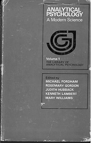 Seller image for Analytical Psychology a Modern Science: Volume 1, The Library of Analytical Psychology for sale by Quimby Books