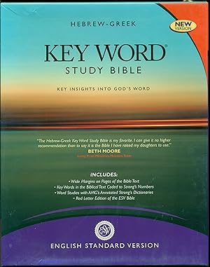 Bild des Verkufers fr Key Word Study Bible ESV: Key Insights into God's Word zum Verkauf von Don's Book Store