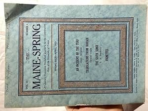 The Maine Spring: Volume III, Number II, April 1923 (Spring Issue)