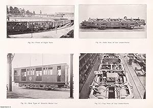 The Paris Metropolitan Electric Railway. 1903 Publ. An original article from Engineering, 1903.