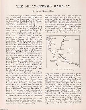 The Milan-Ceresio Railway. An original article from Engineering, 1902.