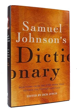 SAMUEL JOHNSON'S DICTIONARY