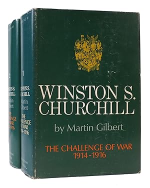 Imagen del vendedor de WINSTON S. CHURCHILL The Challenge of War 1914-1916 2 Volume Set a la venta por Rare Book Cellar