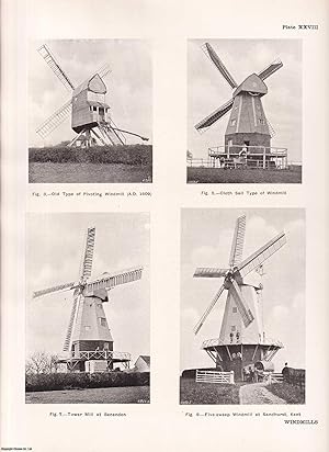 Windmills. An original article from Engineering, 1903.