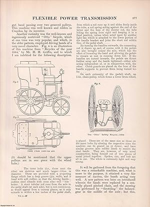 Flexible Power Transmission for Motor Vehicles. An original article from Engineering, 1904.