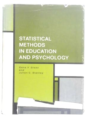 Imagen del vendedor de Statistical Methods in Education and Psychology a la venta por World of Rare Books