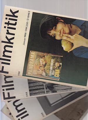 ( 12 HEFTE ) Filmkritik. (Zeitschrift). Nr. 1 - Nr. 12 / 1968. 12. Jahrgang. (Kompletter Jahrgang...