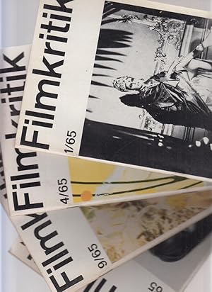 ( 12 Hefte ) Filmkritik. Heft 1 - 12 / 1965. (Kompletter Jahrgang). (Filmzeitschrift). Redaktion:...