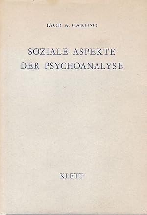 Bild des Verkufers fr Soziale Aspekte der Psychoanalyse. Beiheft zur "Psyche". zum Verkauf von Fundus-Online GbR Borkert Schwarz Zerfa